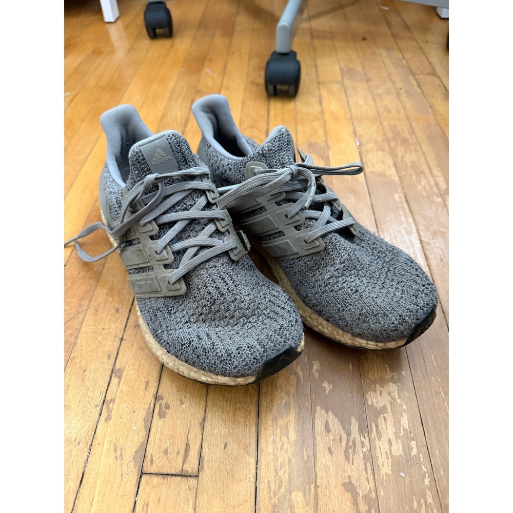 Adidas UltraBoost 4.0 Grey Carbon Mens Running Shoes F36156 Size 8.5